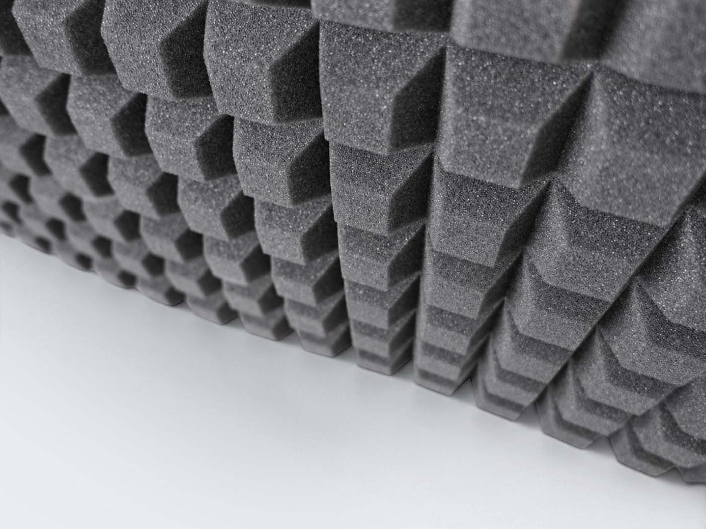 Akustik, Schaumstoff, Absorber, Wandmaterial, akustisch