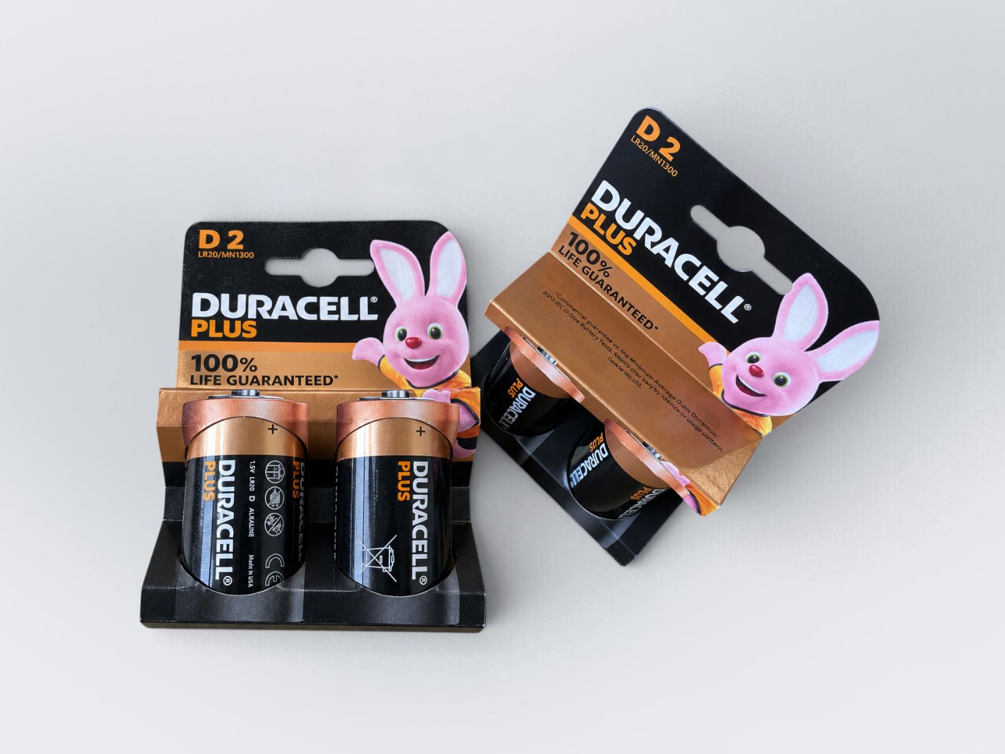 DURACELL Plus, Batterien, AA/AAA Pack, Kaninchen-Logo, Kinderfreundlich