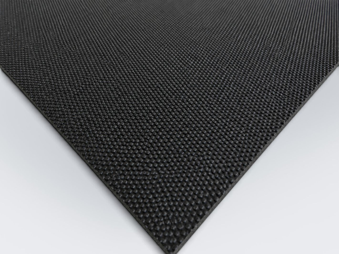 Tapis antidérapant, tapis en caoutchouc, surface structurée, tapis noir, tapis antidérapant