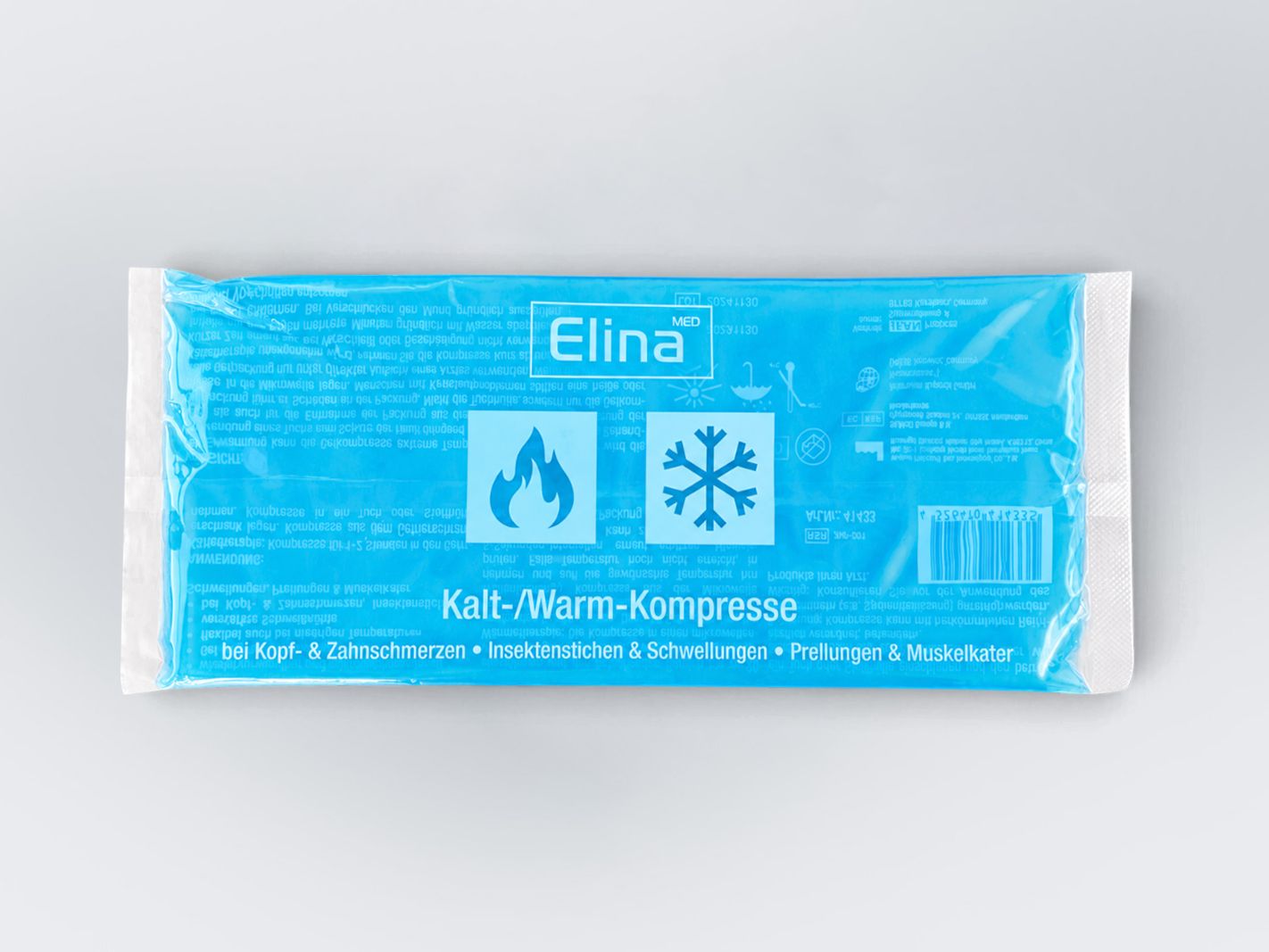 Kälte-/Wärme-Kompress, Kompresse, Kalt-/Warmkompresse, Schmerzmittel, Packung