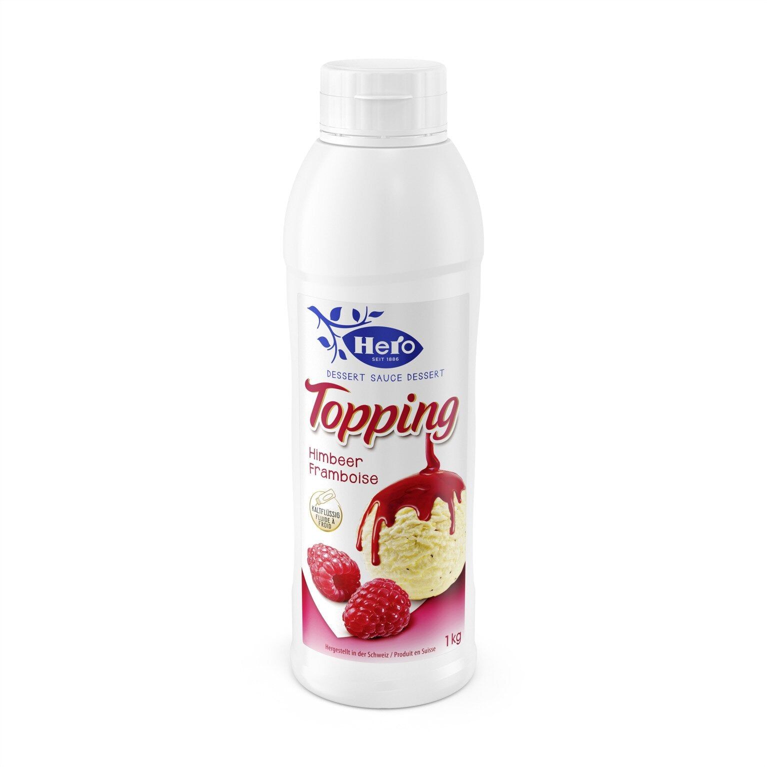 Kaltflüssiges Himbeer Topping 1 Kg