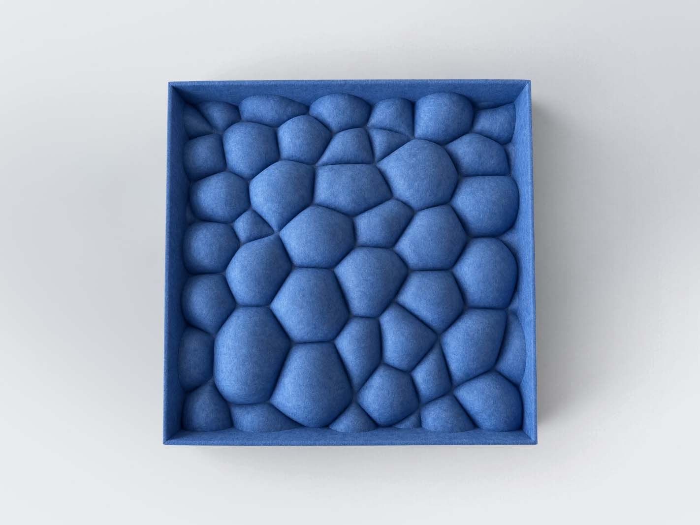box,  packing,  blau,  kissen,  kiesel